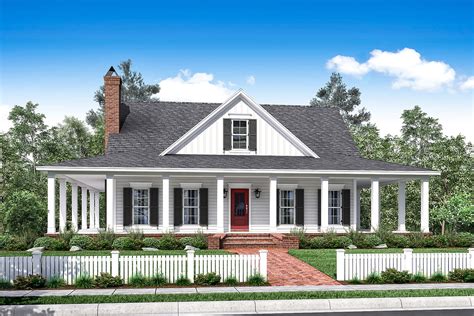 southern house plans with wrap around porches